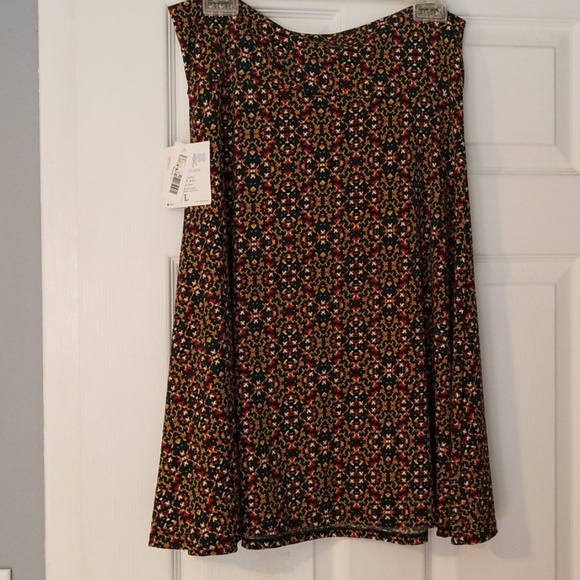 LuLaRoe NWT Azure Skirt Large - Picture 2 of 8
